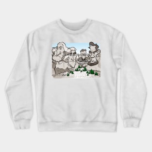 Rushmore Caricature Crewneck Sweatshirt